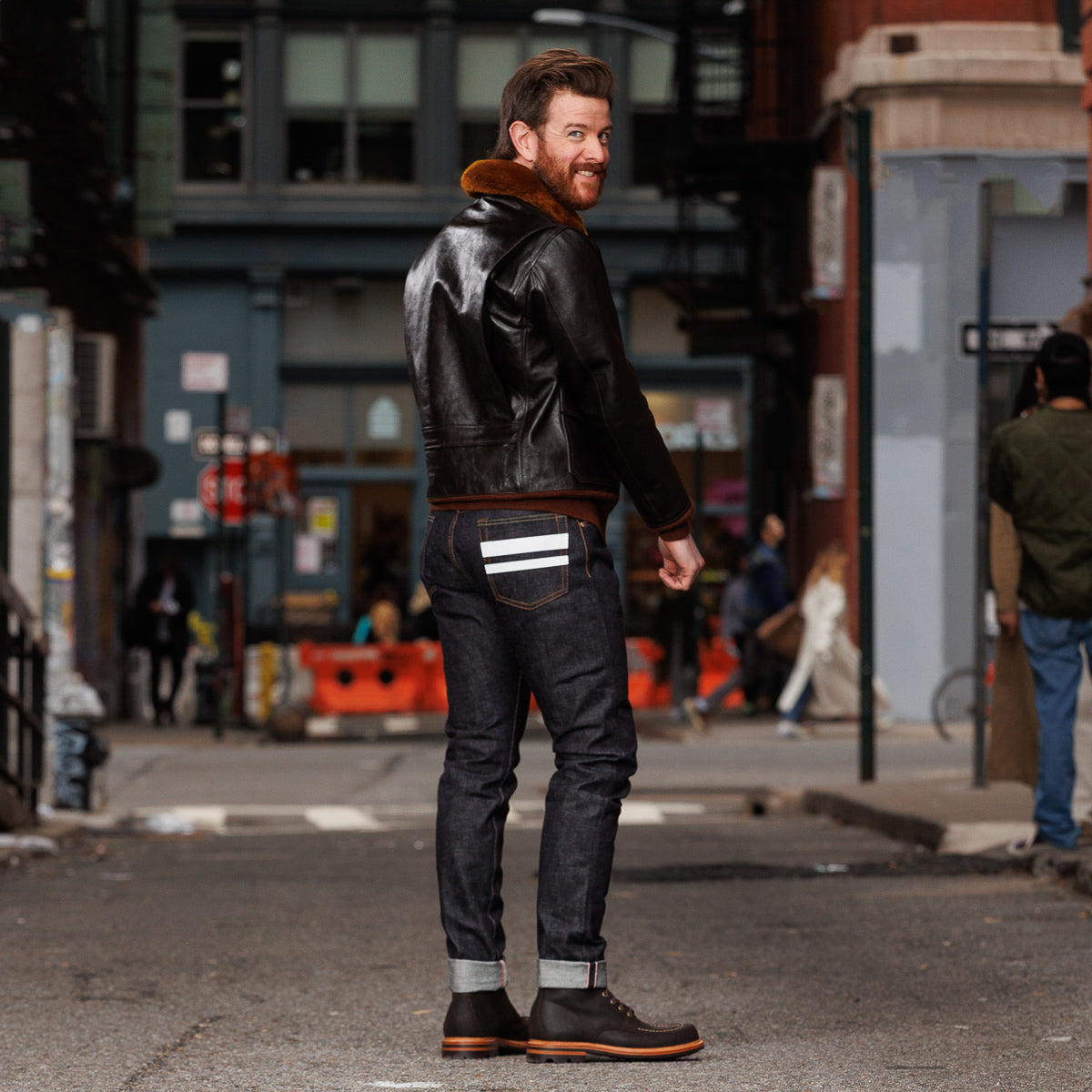 Momotaro 0405-SP High Tapered Fit - GTB Battle Stripe - 15.7oz - Standard & Strange