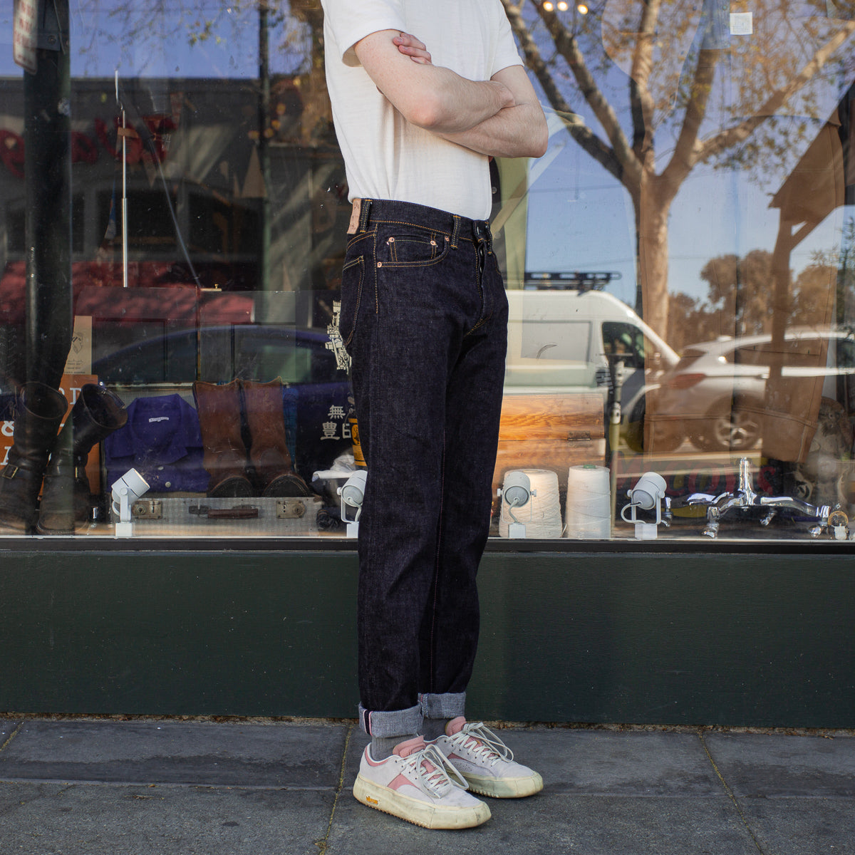 Momotaro 0405-V High Tapered Fit - 15.7oz Zimbabwe Cotton Selvedge (One-wash) - Standard & Strange