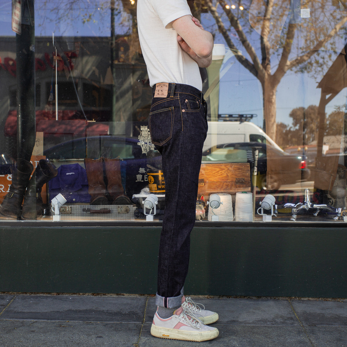 Momotaro 0405-V High Tapered Fit - 15.7oz Zimbabwe Cotton Selvedge (One-wash) - Standard & Strange