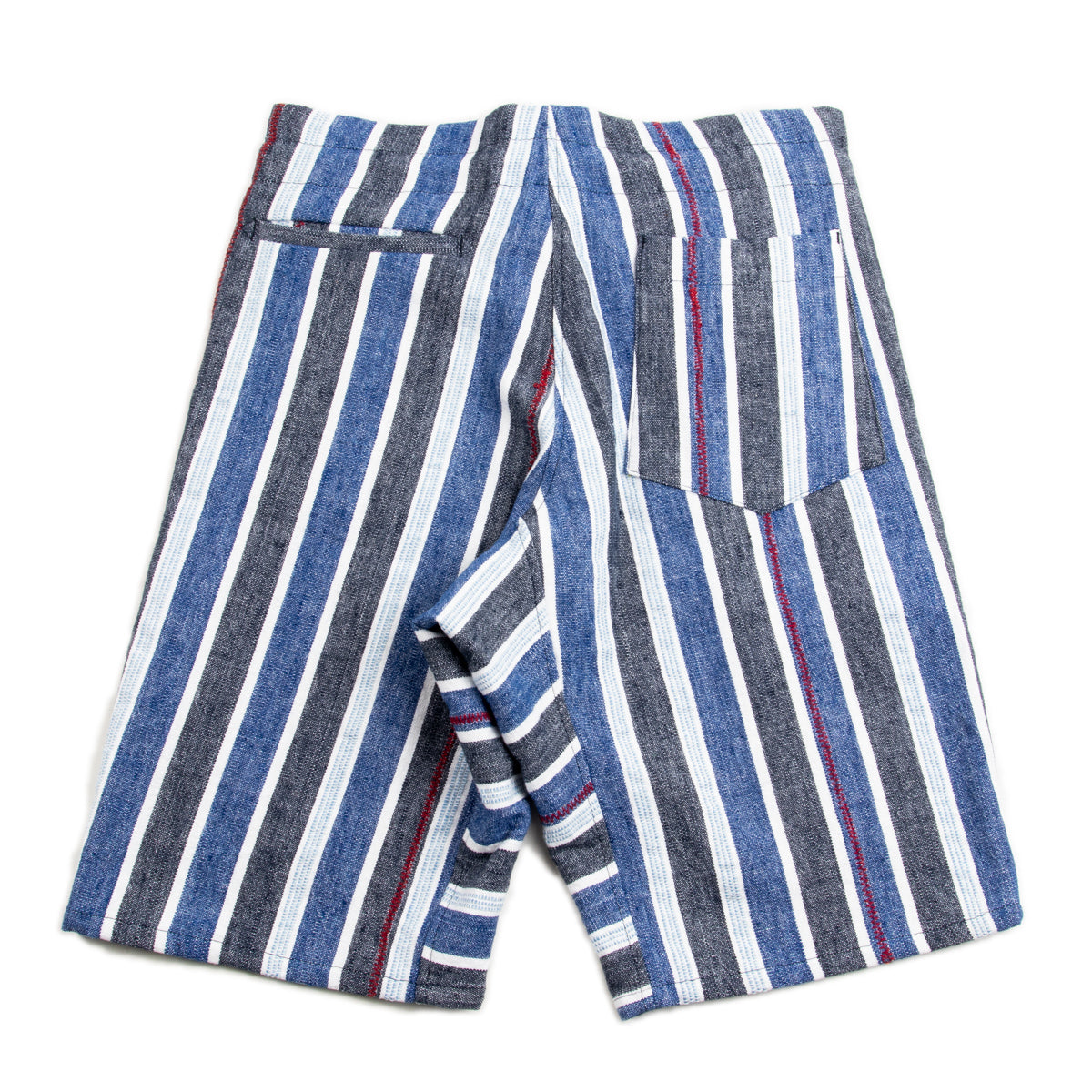 Monitaly Drop Crotch Shorts - Indigo Mud Cloth - Standard & Strange