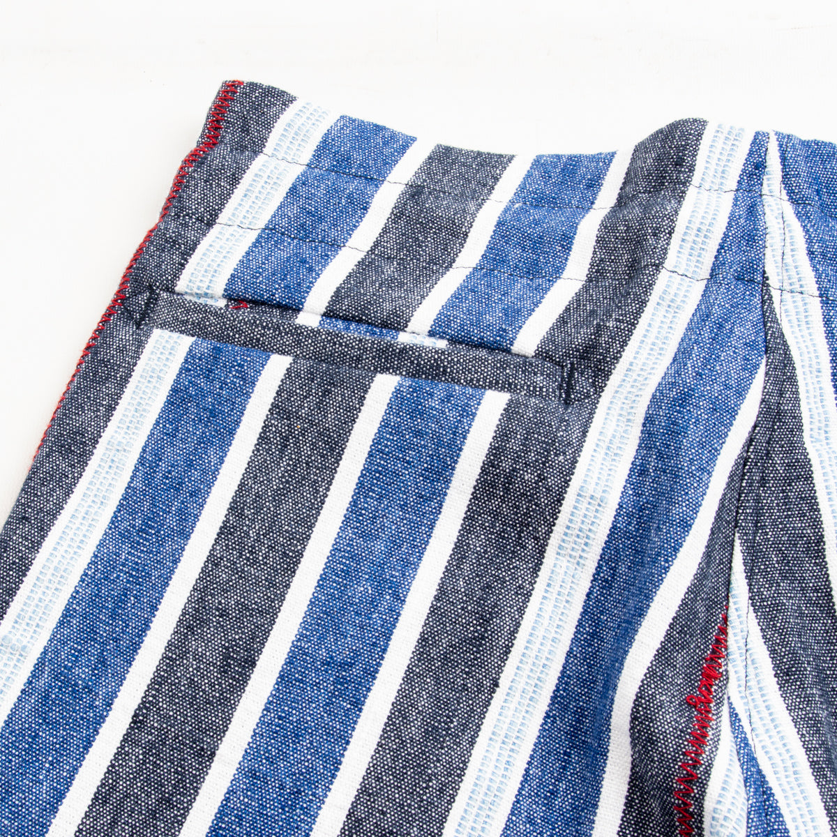 Monitaly Drop Crotch Shorts - Indigo Mud Cloth - Standard & Strange