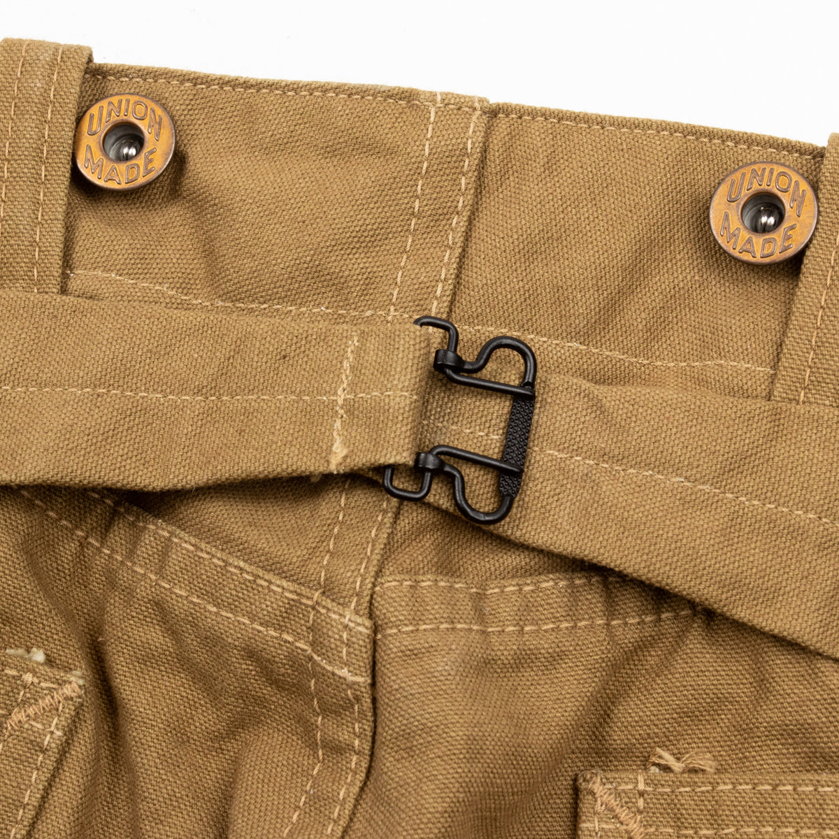 Ooe Yofukuten The Boss Pants - 12.5oz Khaki Selvedge Duck - Standard & Strange