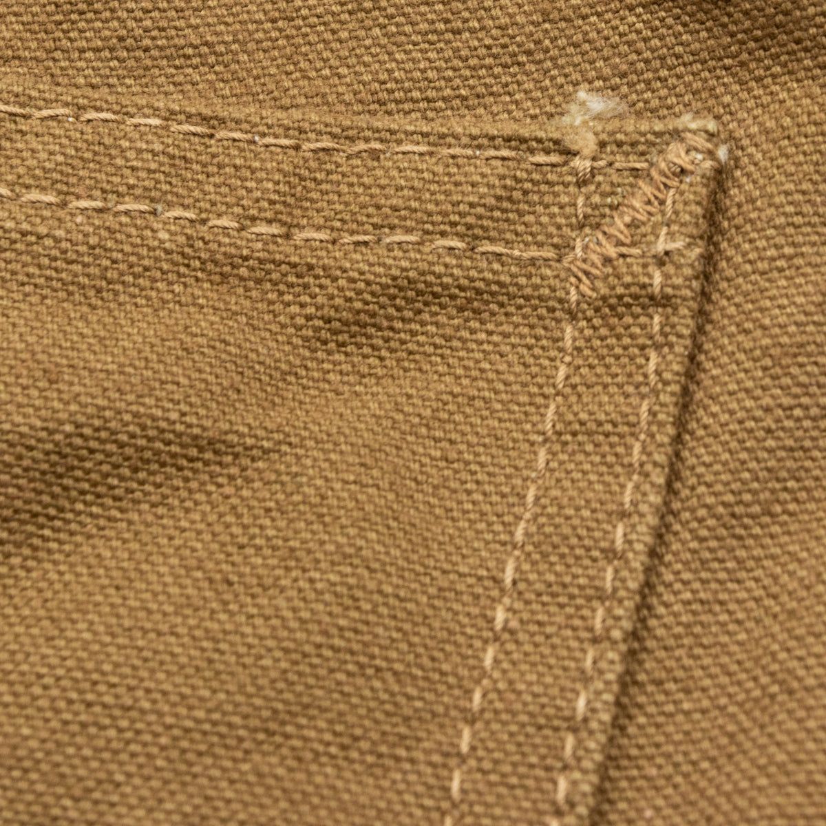 Ooe Yofukuten The Boss Pants - 12.5oz Khaki Selvedge Duck - Standard & Strange