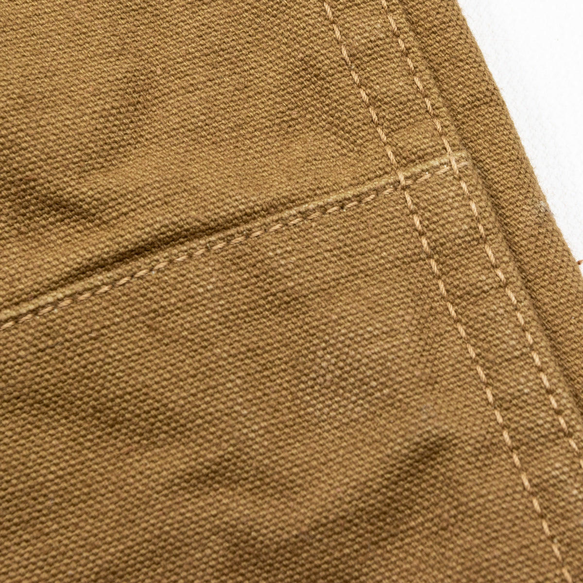 Ooe Yofukuten The Boss Pants - 12.5oz Khaki Selvedge Duck - Standard & Strange