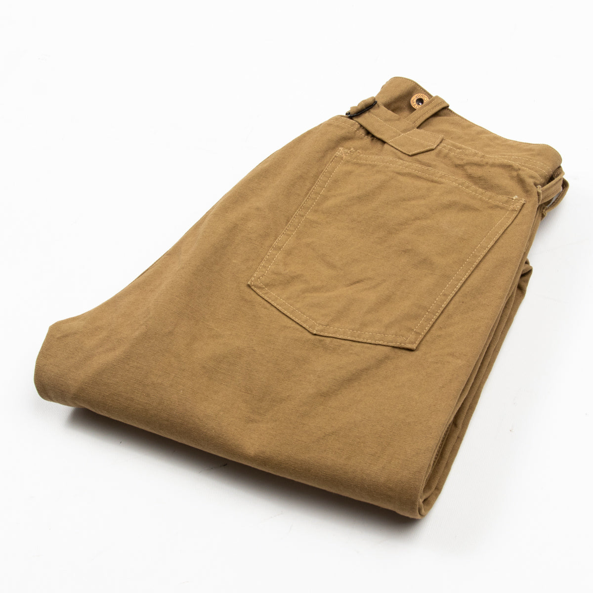 Ooe Yofukuten The Boss Pants - 12.5oz Khaki Selvedge Duck - Standard & Strange
