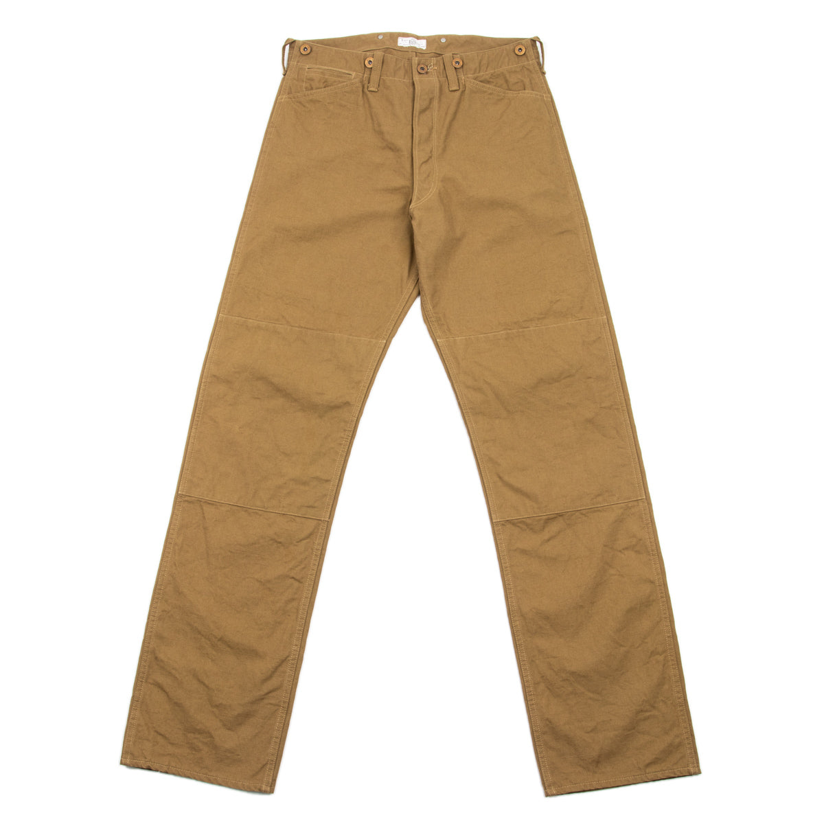 Ooe Yofukuten The Boss Pants - 12.5oz Khaki Selvedge Duck - Standard & Strange