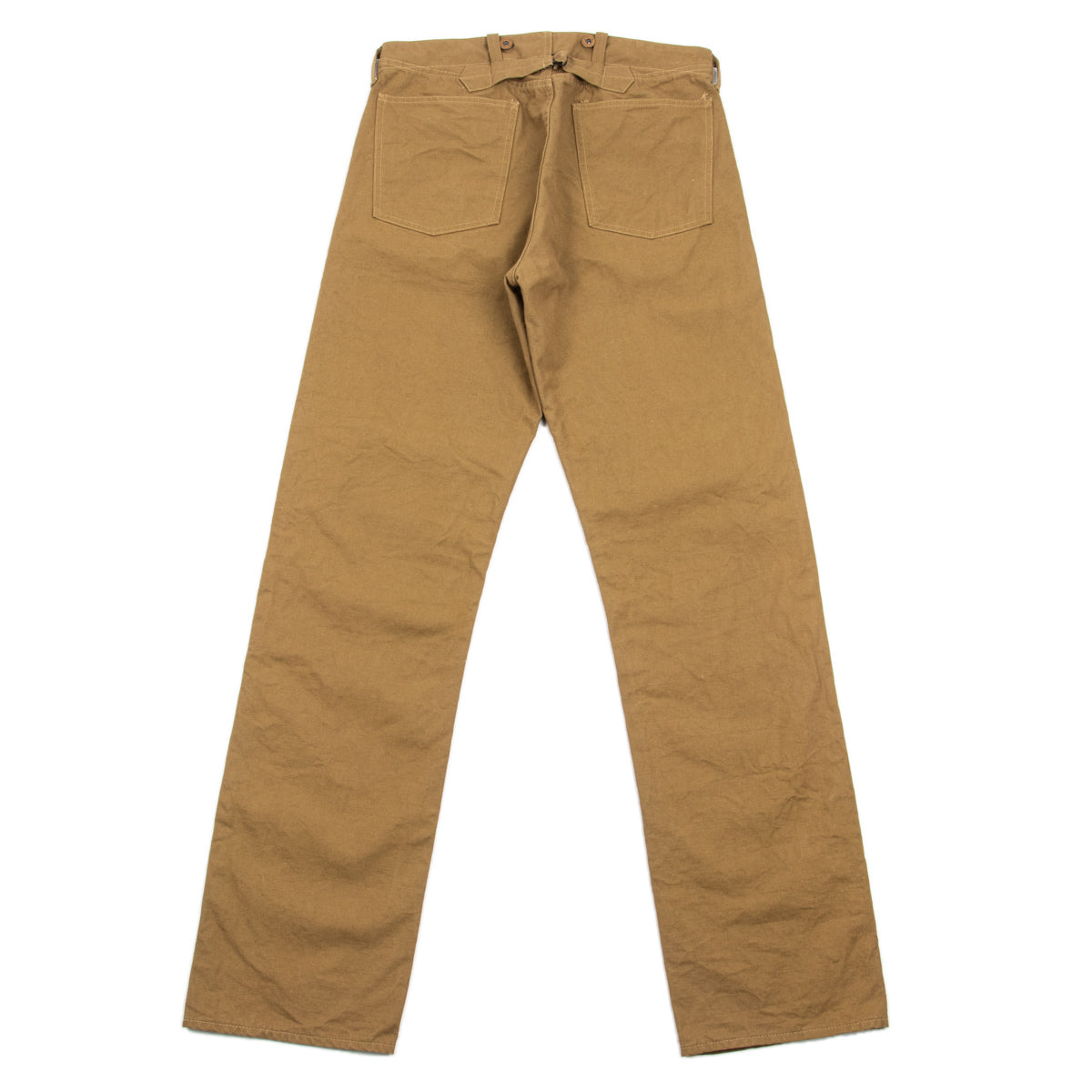 Ooe Yofukuten The Boss Pants - 12.5oz Khaki Selvedge Duck - Standard & Strange