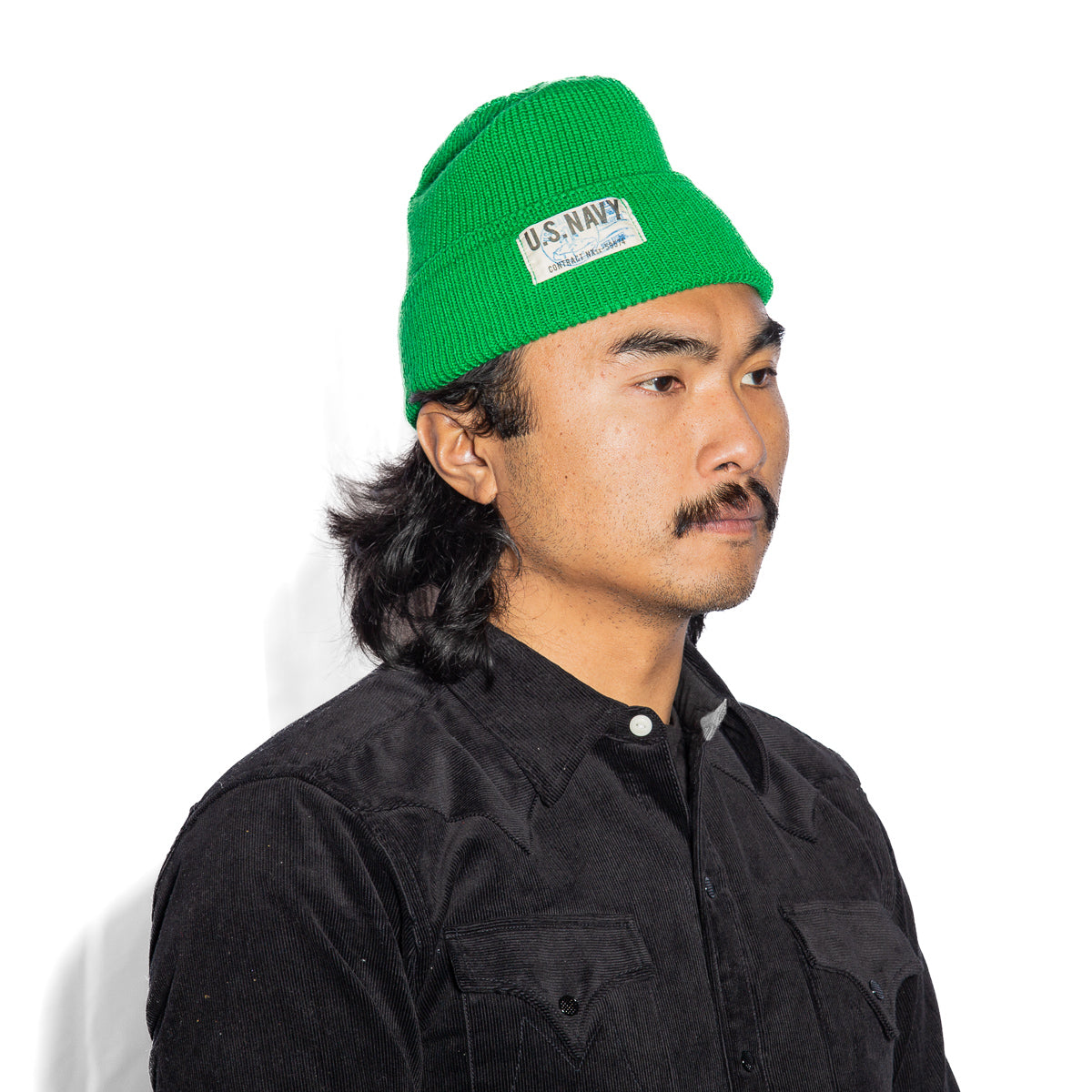 Papa Nui Watch Cap Operation Deepfreeze - Arctic Green - Standard & Strange