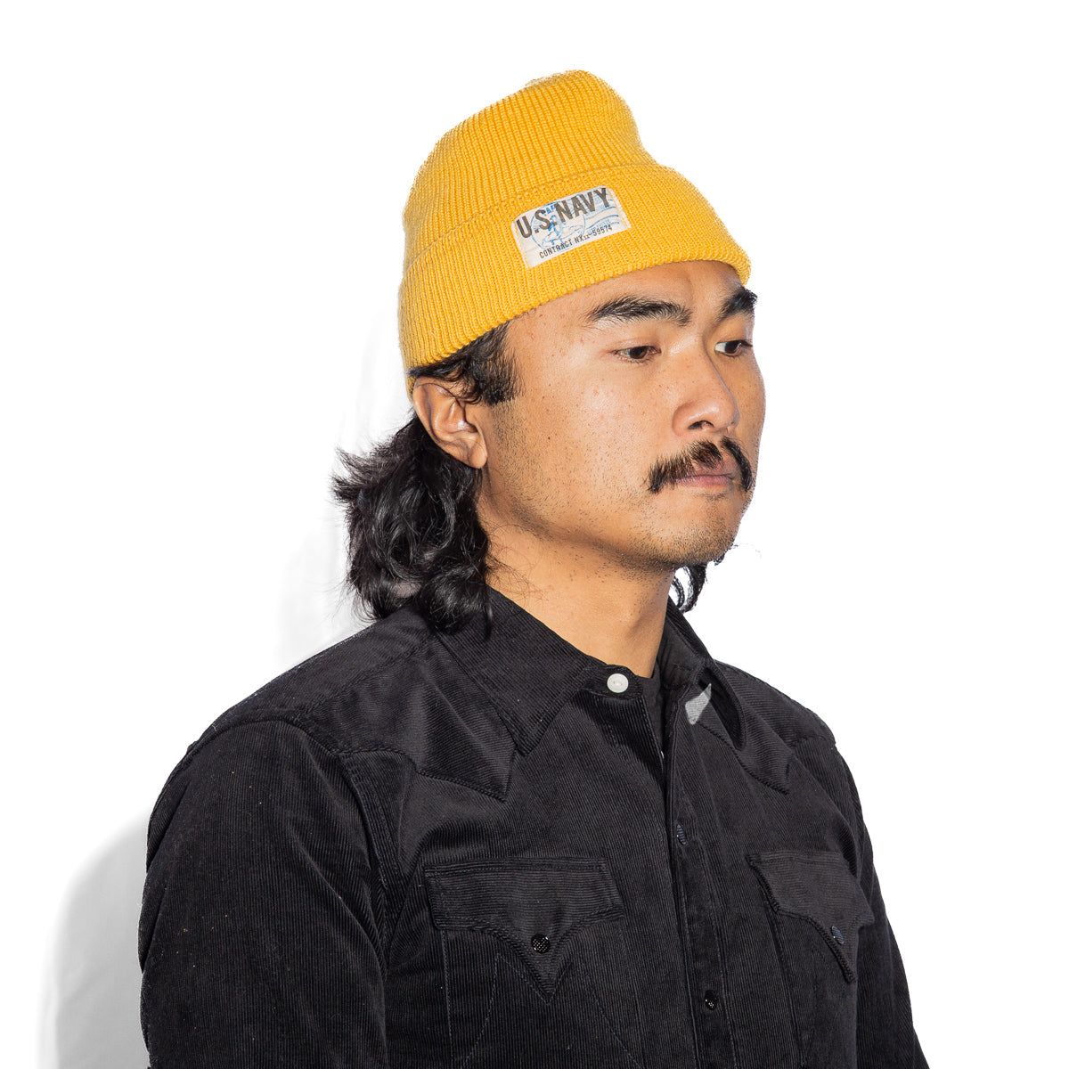 Papa Nui Watch Cap Operation Deepfreeze - Polar Yellow - Standard & Strange
