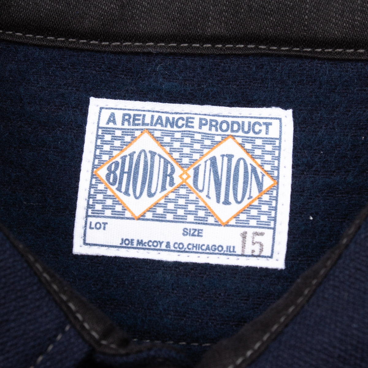 The Real McCoy's 8HU Heavy Moleskin Shirt - Navy - Standard & Strange