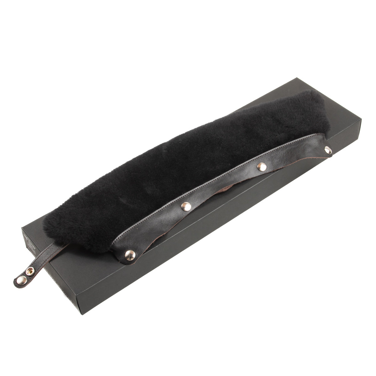 The Real McCoy's Buco Detachable Mouton Collar - Black - Standard & Strange