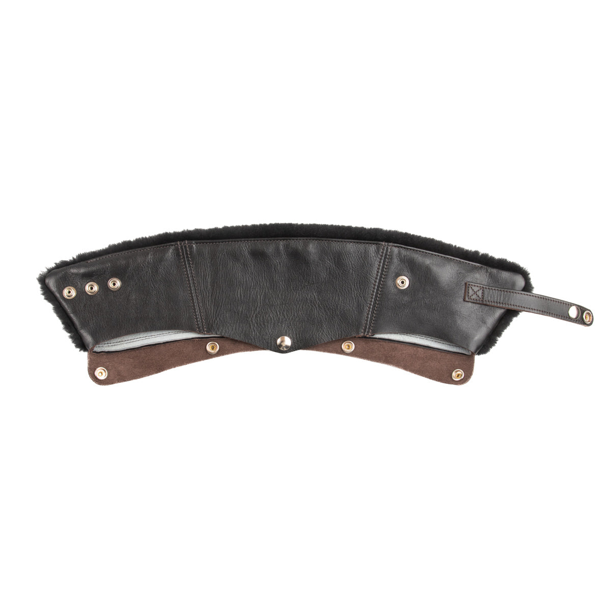 The Real McCoy's Buco Detachable Mouton Collar - Black - Standard & Strange