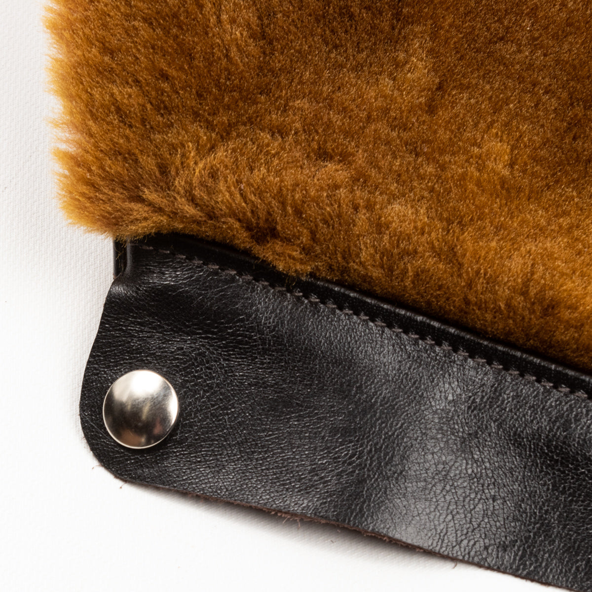 The Real McCoy's Buco Detachable Mouton Collar - Bronze - Standard & Strange