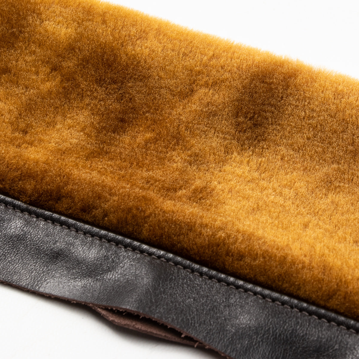 The Real McCoy's Buco Detachable Mouton Collar - Bronze - Standard & Strange