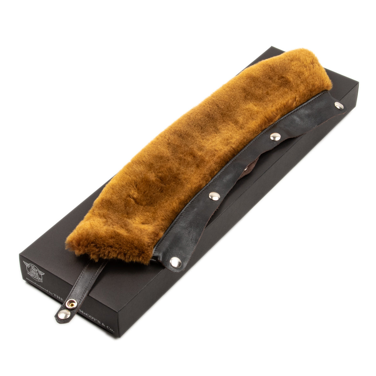 The Real McCoy's Buco Detachable Mouton Collar - Bronze - Standard & Strange