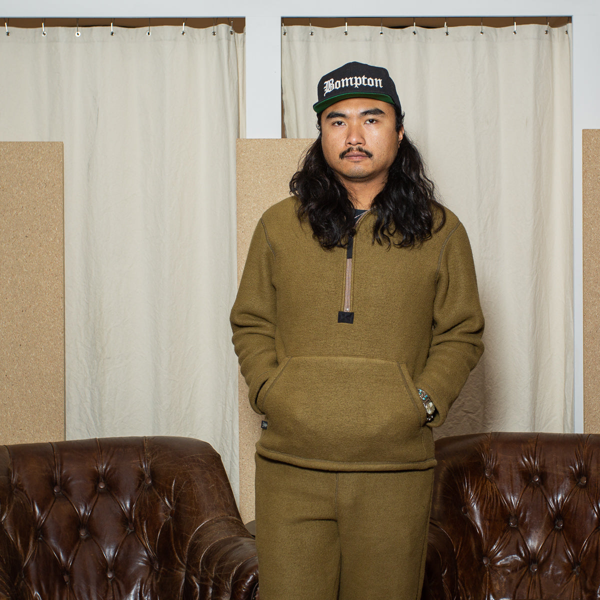 The Real McCoy's Shirts, Pullover, Fleece - Coyote - Standard & Strange