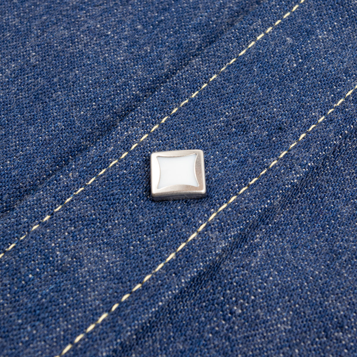 The Real McCoy's Denim Western Shirt / Sawtooth - Indigo - Standard & Strange