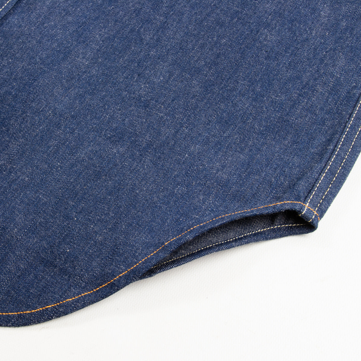 The Real McCoy's Denim Western Shirt / Sawtooth - Indigo - Standard & Strange