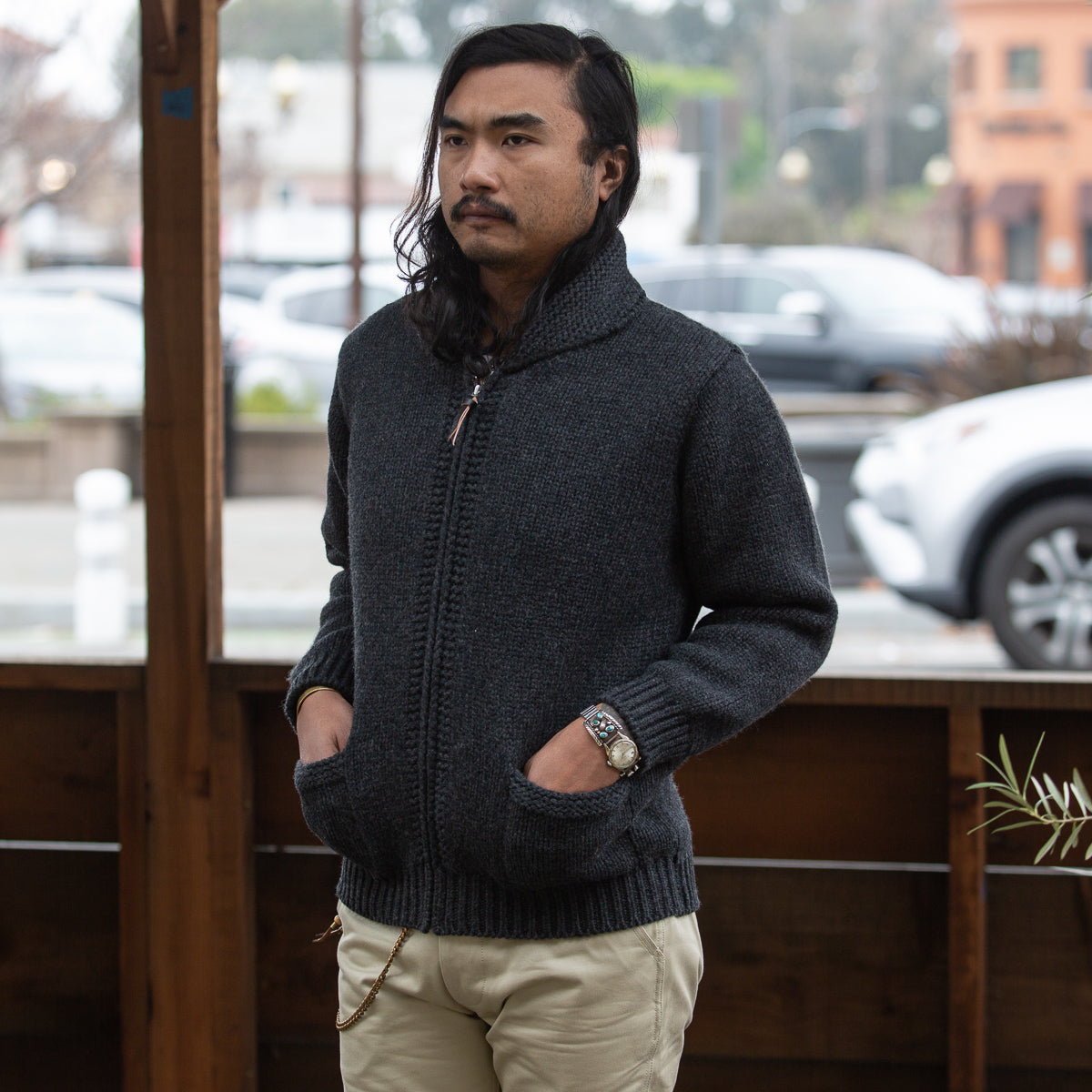 The Real McCoy's Heavy Wool Cashmere Sweater - Chale - Standard & Strange