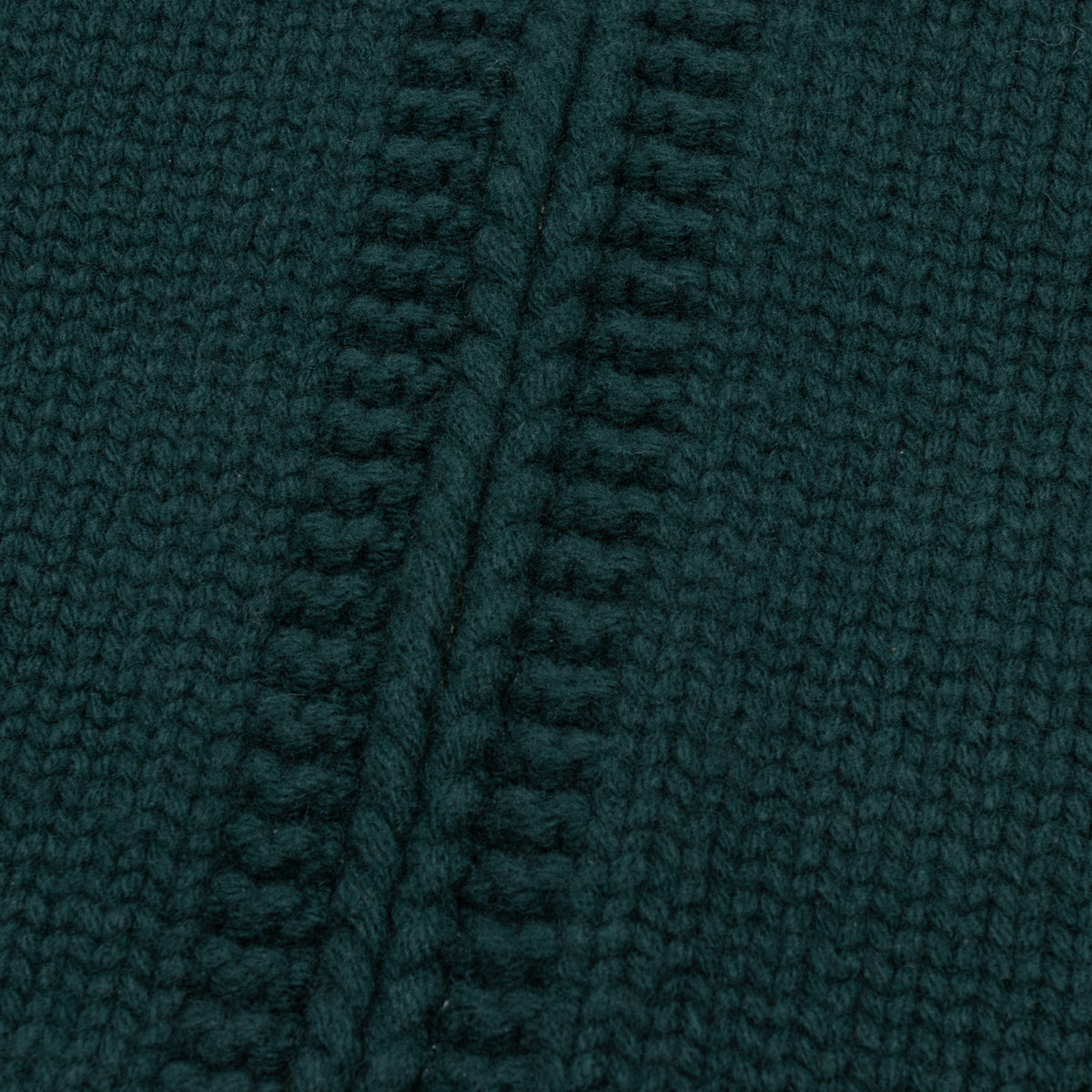 The Real McCoy's Heavy Wool Cashmere Sweater - Green - Standard & Strange