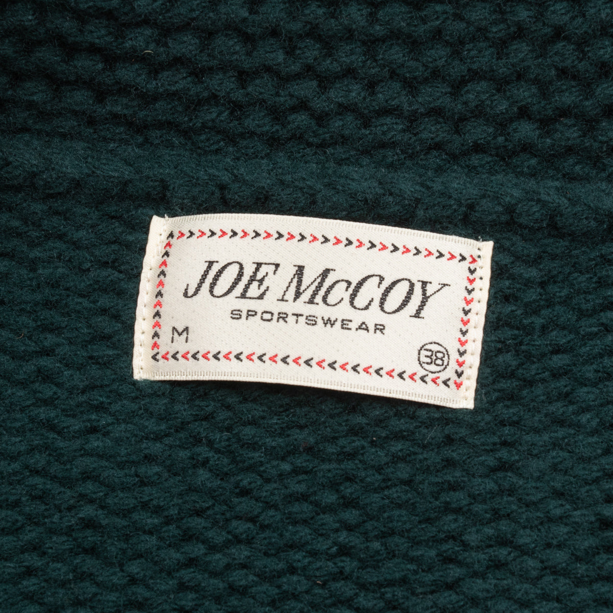 The Real McCoy's Heavy Wool Cashmere Sweater - Green - Standard & Strange