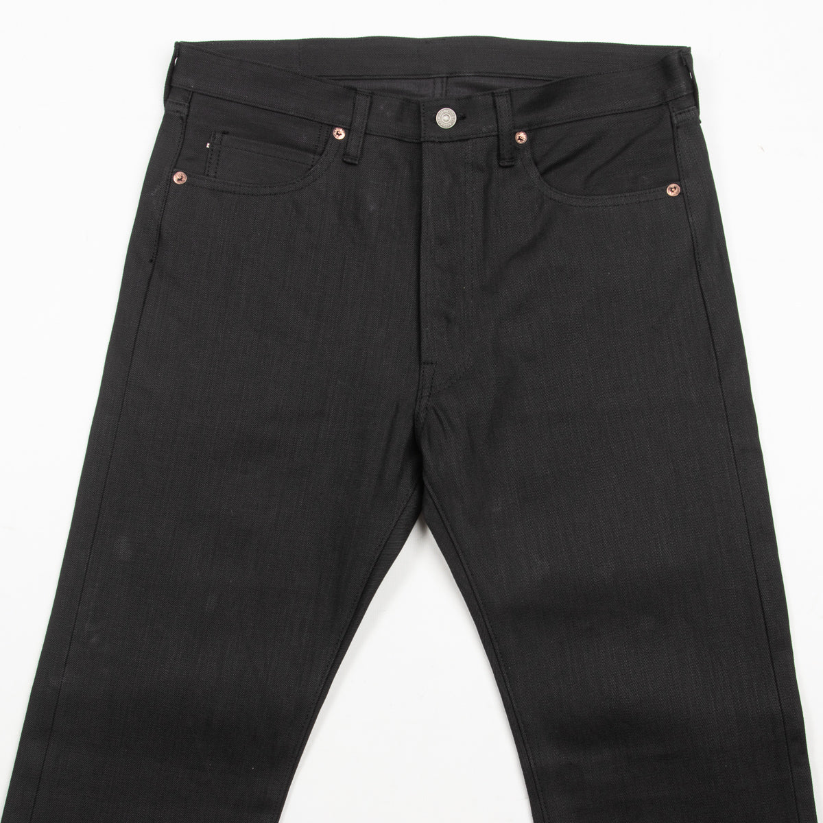 The Real McCoy's Joe McCoy Lot 966BK Black Denim Jeans - Standard & Strange