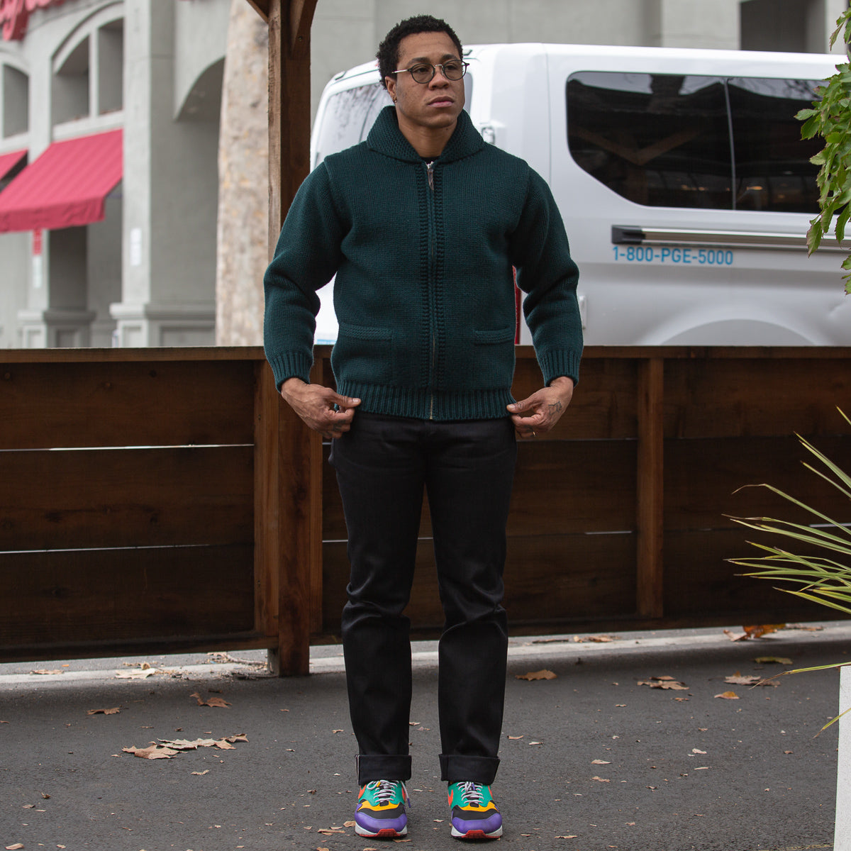 The Real McCoy's Joe McCoy Lot 966BK Black Denim Jeans - Standard & Strange