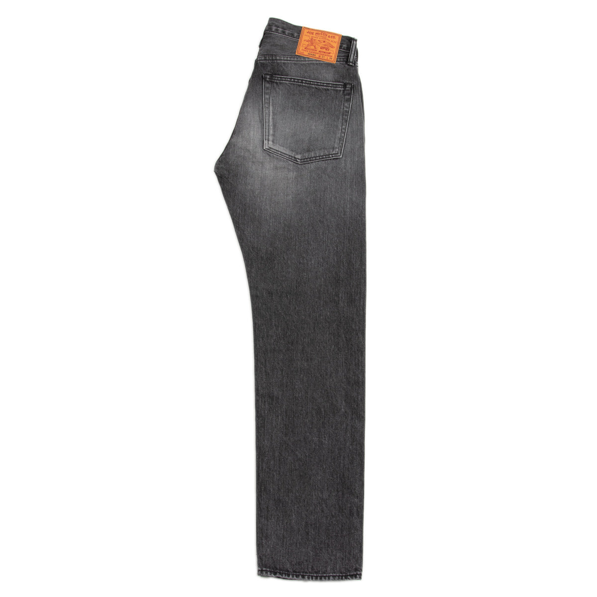 The Real McCoy's Joe McCoy Lot 966BK Black Denim Jeans (Washed) - Standard & Strange