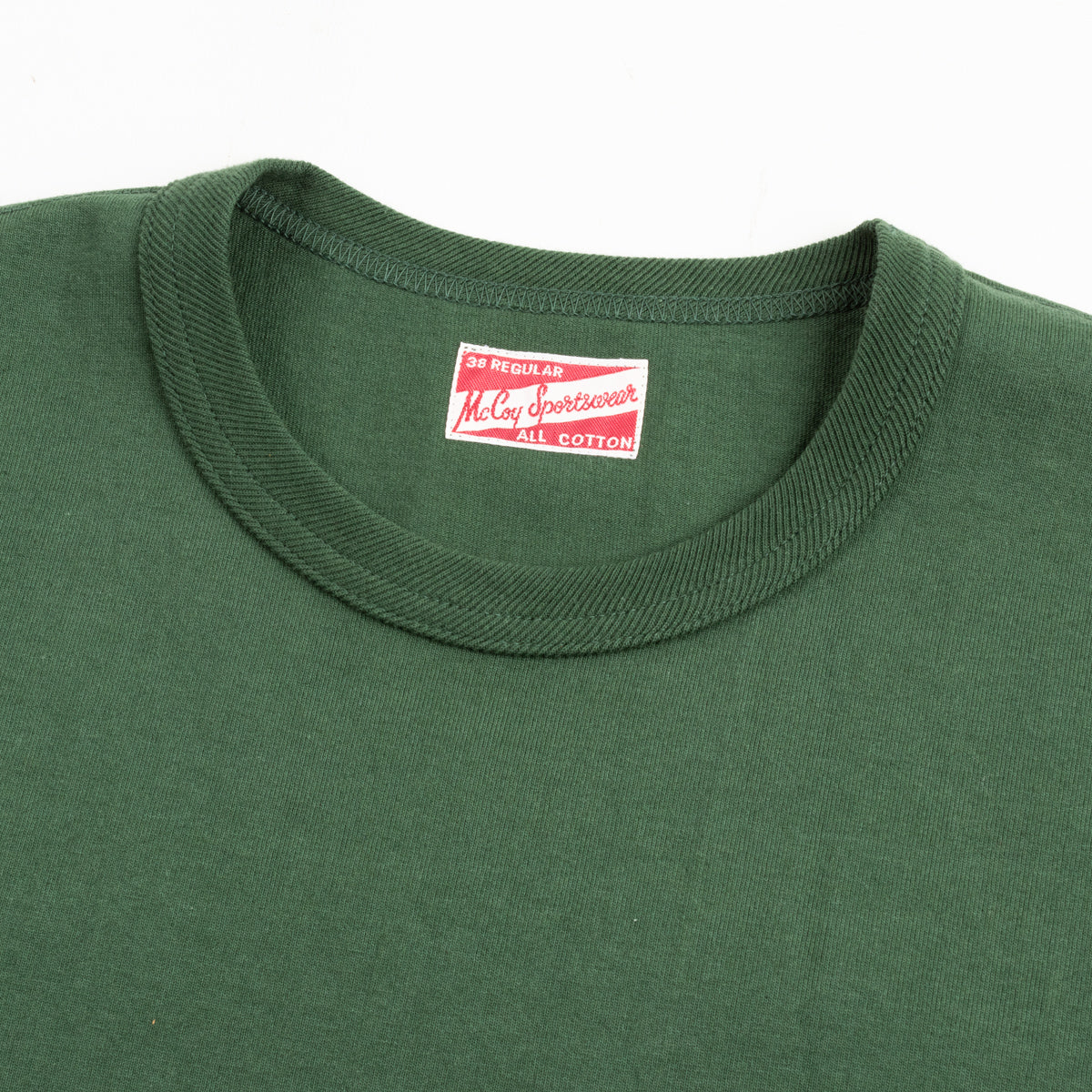 The Real McCoy's Joe McCoy Pocket Tee - Forest - Standard & Strange