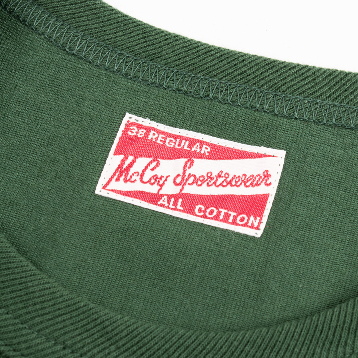 The Real McCoy's Joe McCoy Pocket Tee - Forest - Standard & Strange