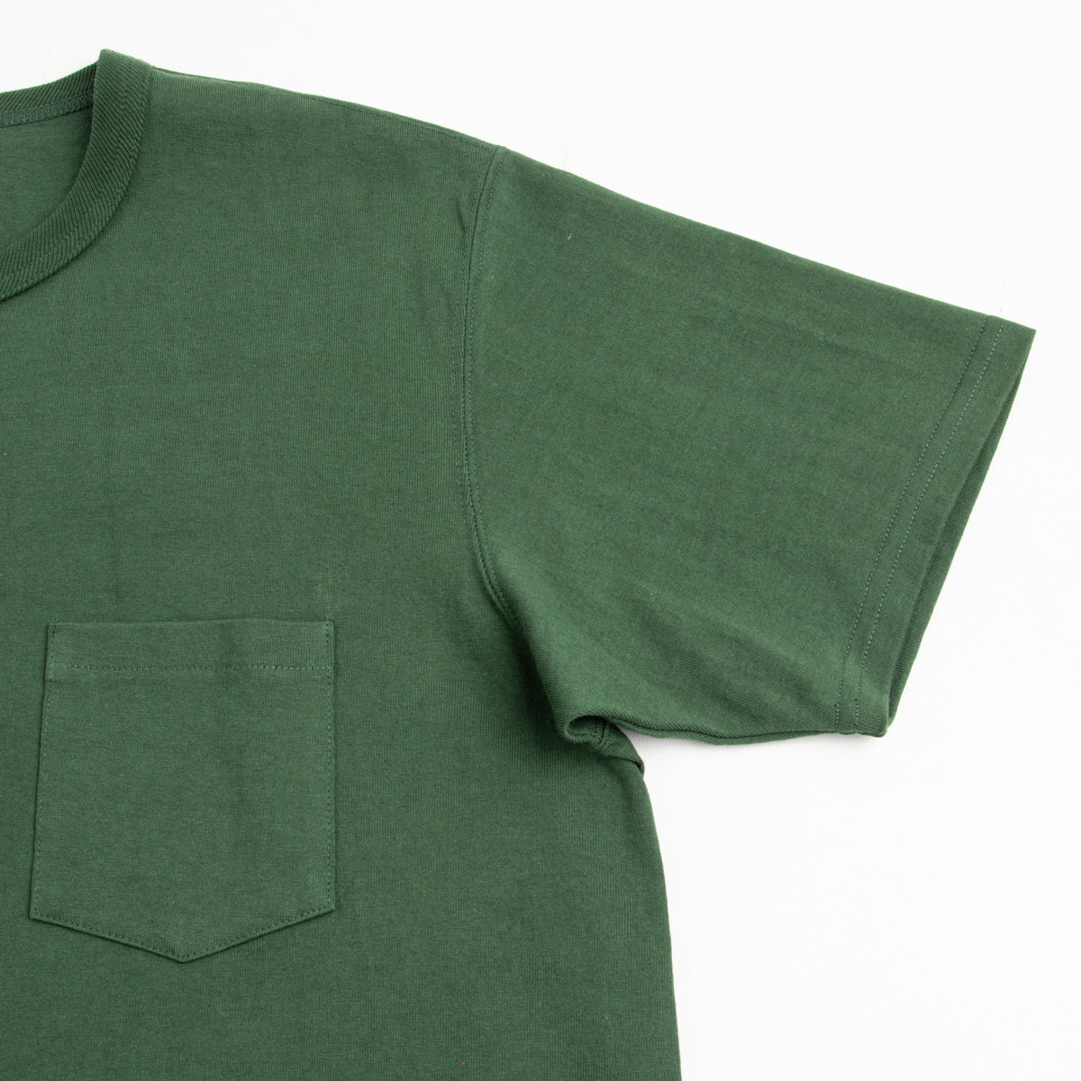 The Real McCoy's Joe McCoy Pocket Tee - Forest - Standard & Strange