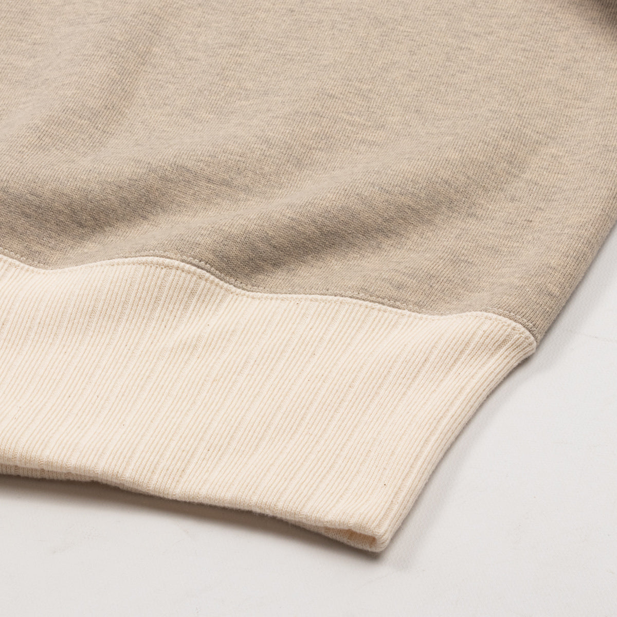 The Real McCoy's Military Pocket Sweatshirt - Oatmeal - Standard & Strange