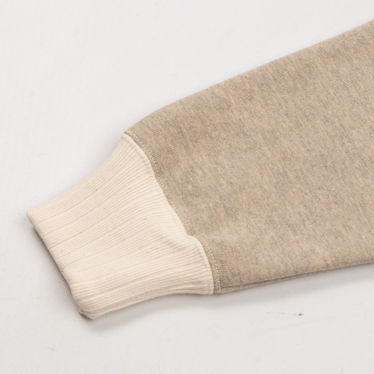 The Real McCoy's Military Pocket Sweatshirt - Oatmeal - Standard & Strange