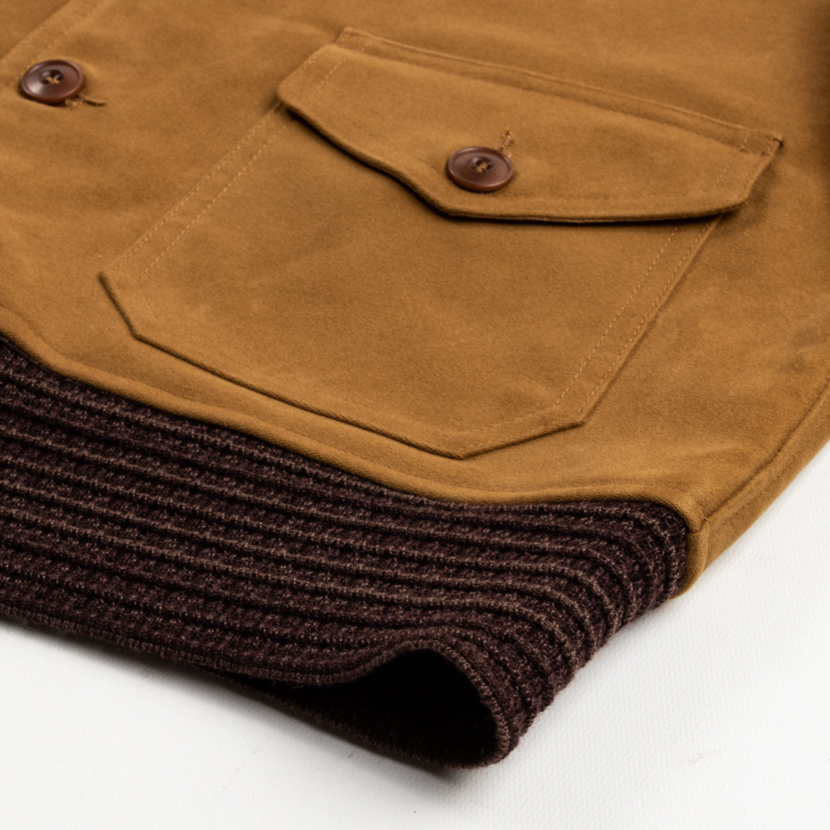 The Real McCoy's Moleskin Sports Jacket - Brown - Standard & Strange