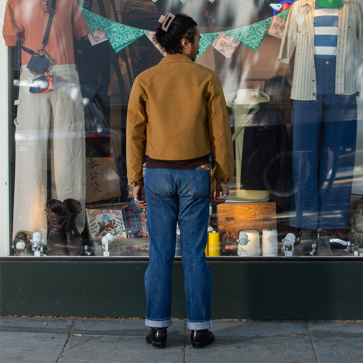 The Real McCoy's Moleskin Sports Jacket - Brown - Standard & Strange