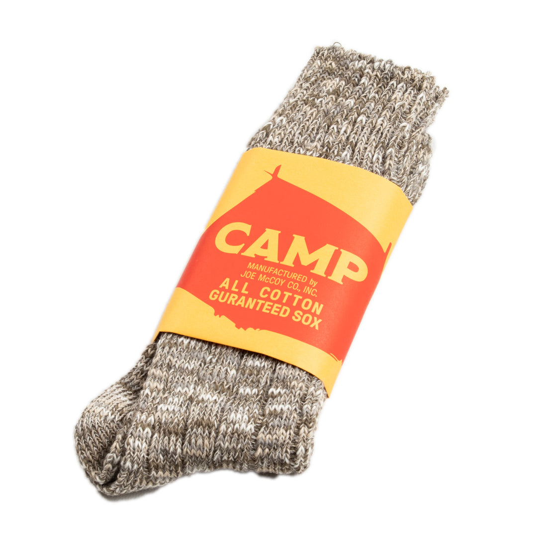The Real McCoy's Outdoor Socks "Camp" - O. Khaki - Standard & Strange