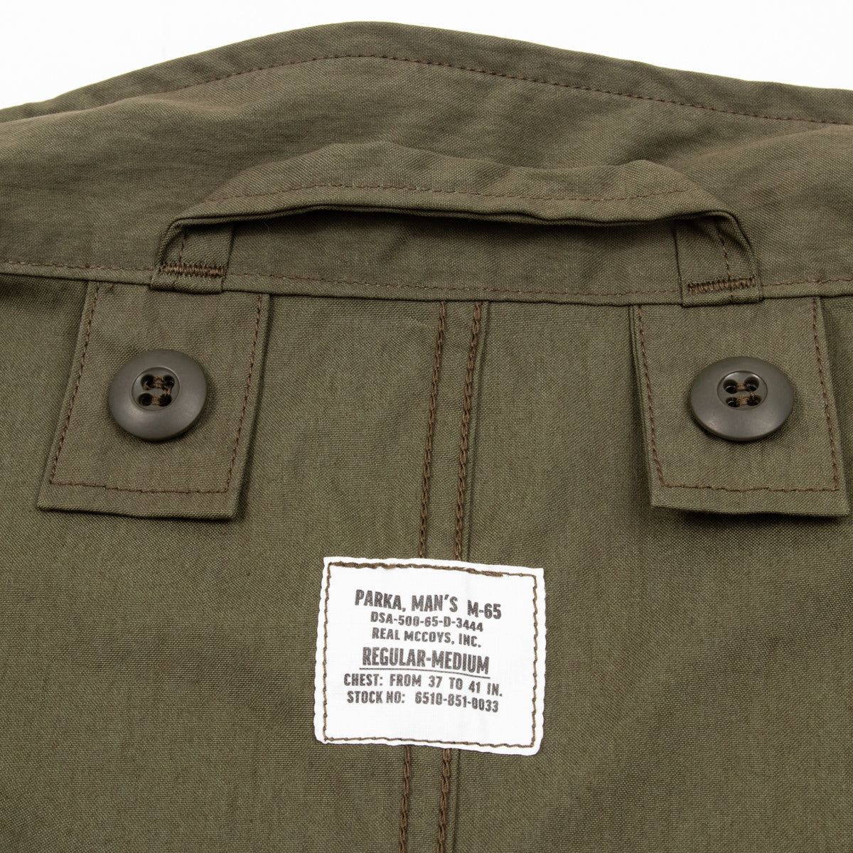 The Real McCoy's Parka, Man's M-65 - Standard & Strange