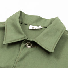 The Real McCoy's SHIRT, MAN'S, COTTON SATEEN, OLIVE GREEN SHADE 107 - Standard & Strange