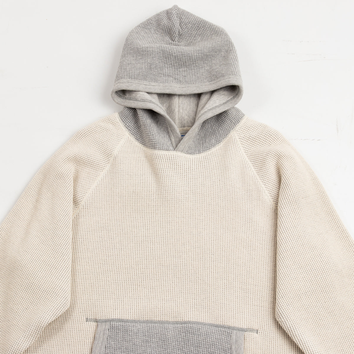 The Real McCoy's Thermal Sweatshirt (Two-Tone) - Gray - Standard & Strange