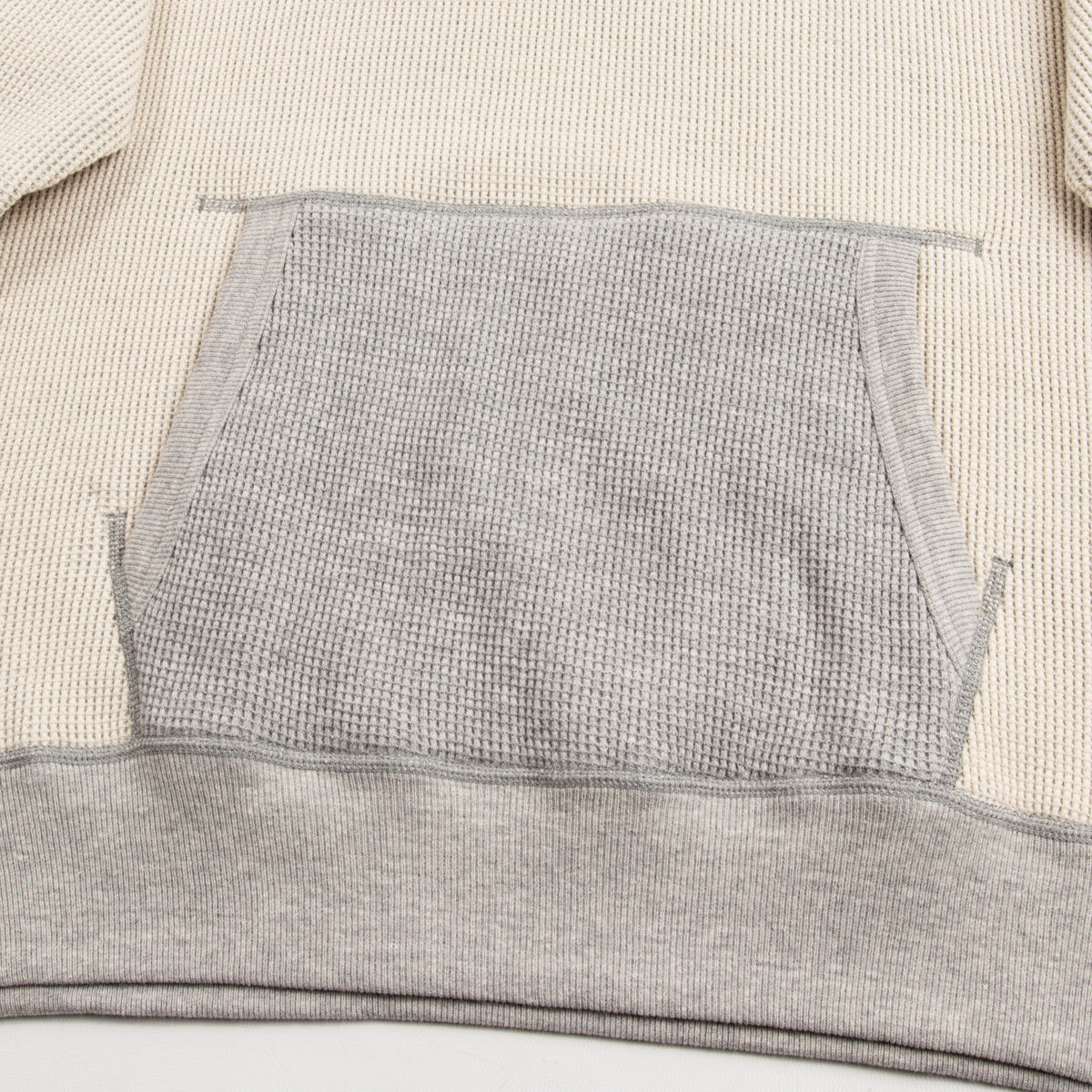 The Real McCoy's Thermal Sweatshirt (Two-Tone) - Gray - Standard & Strange
