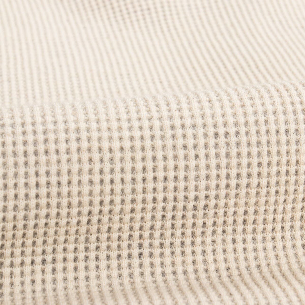 The Real McCoy's Thermal Sweatshirt (Two-Tone) - Gray - Standard & Strange