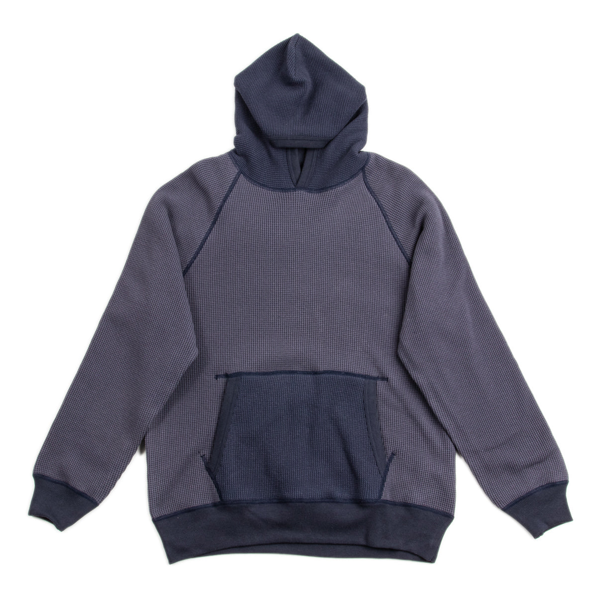 The Real McCoy's Thermal Sweatshirt (Two-Tone) Navy – Standard