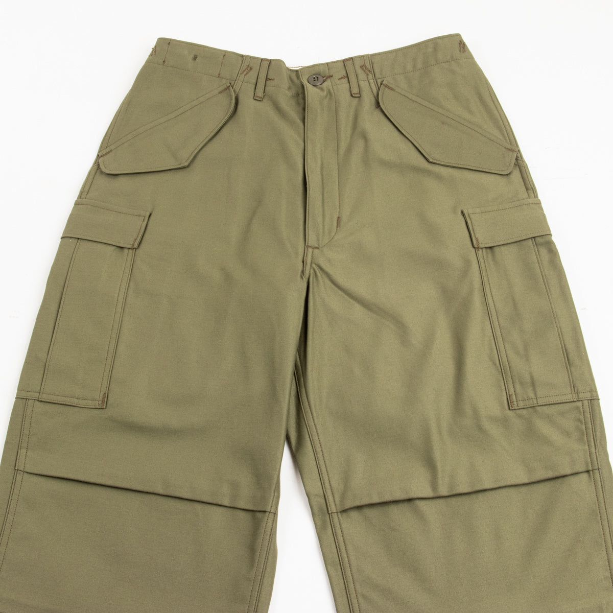 The Real McCoy's Trousers, Men's, Field, M-65 - Olive - Standard & Strange