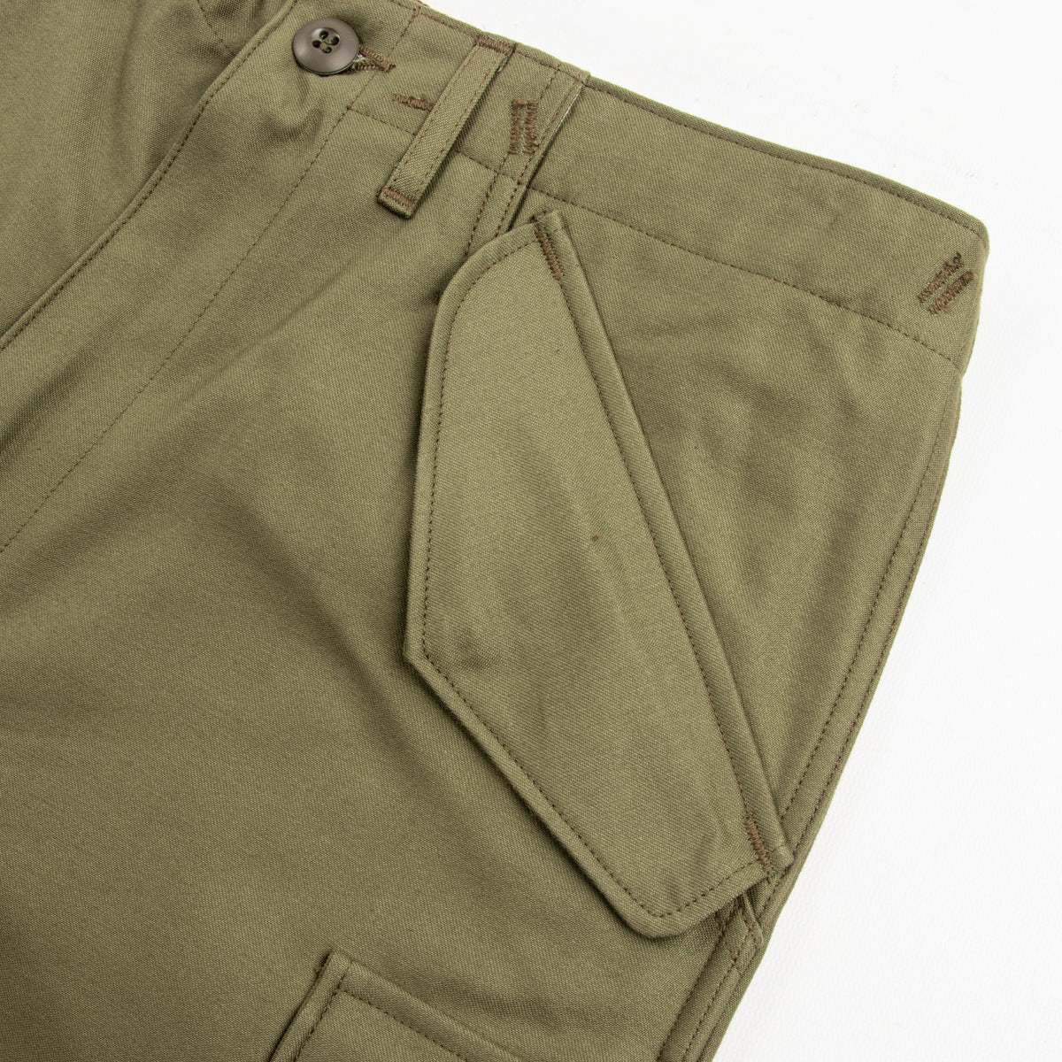 The Real McCoy's Trousers, Men's, Field, M-65 - Olive - Standard & Strange