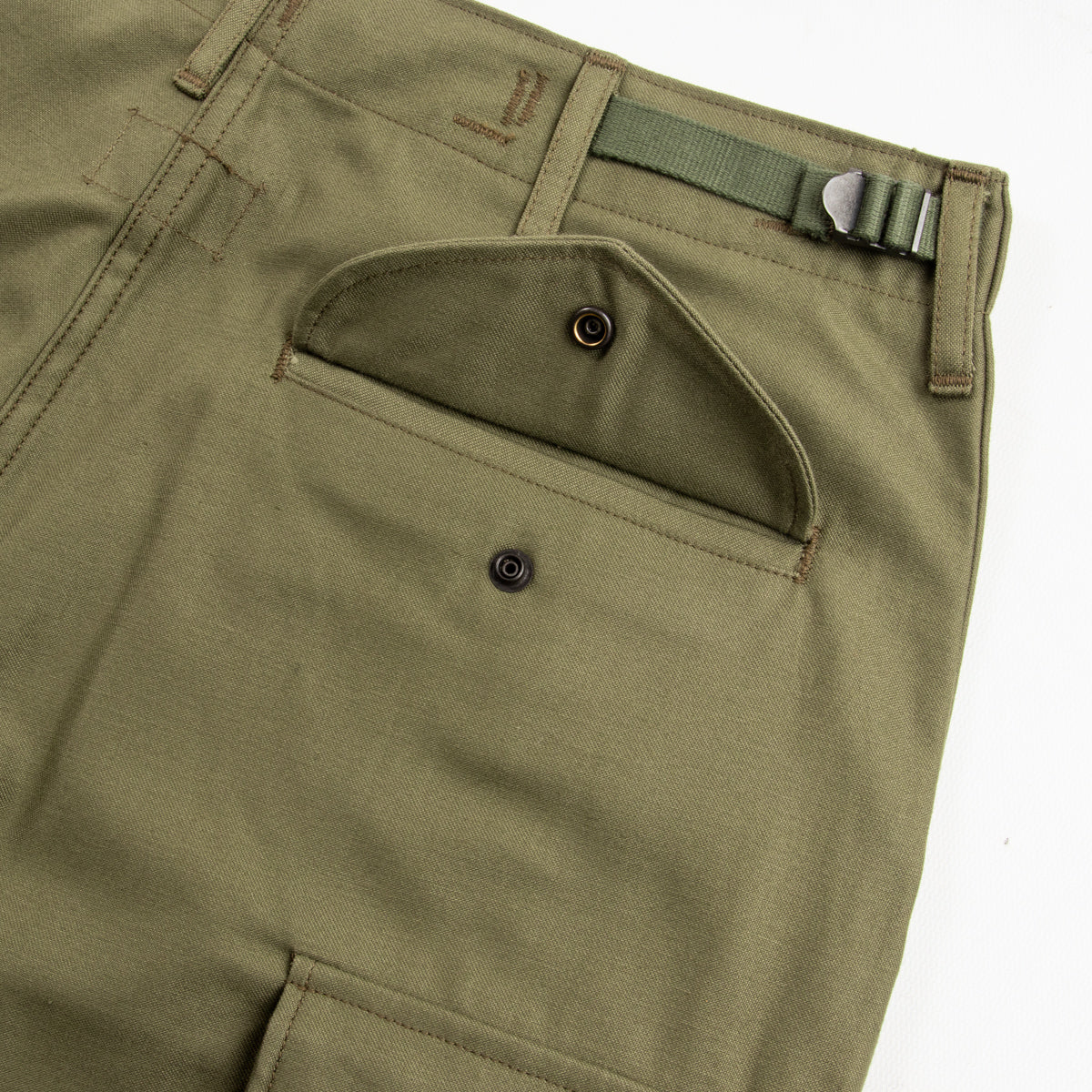 The Real McCoy's Trousers, Men's, Field, M-65 - Olive - Standard & Strange