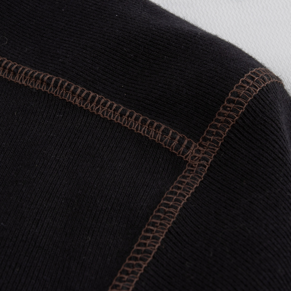 The Real McCoy's Joe McCoy Ball Park Long Sleeve Union Shirt - Black - Standard & Strange