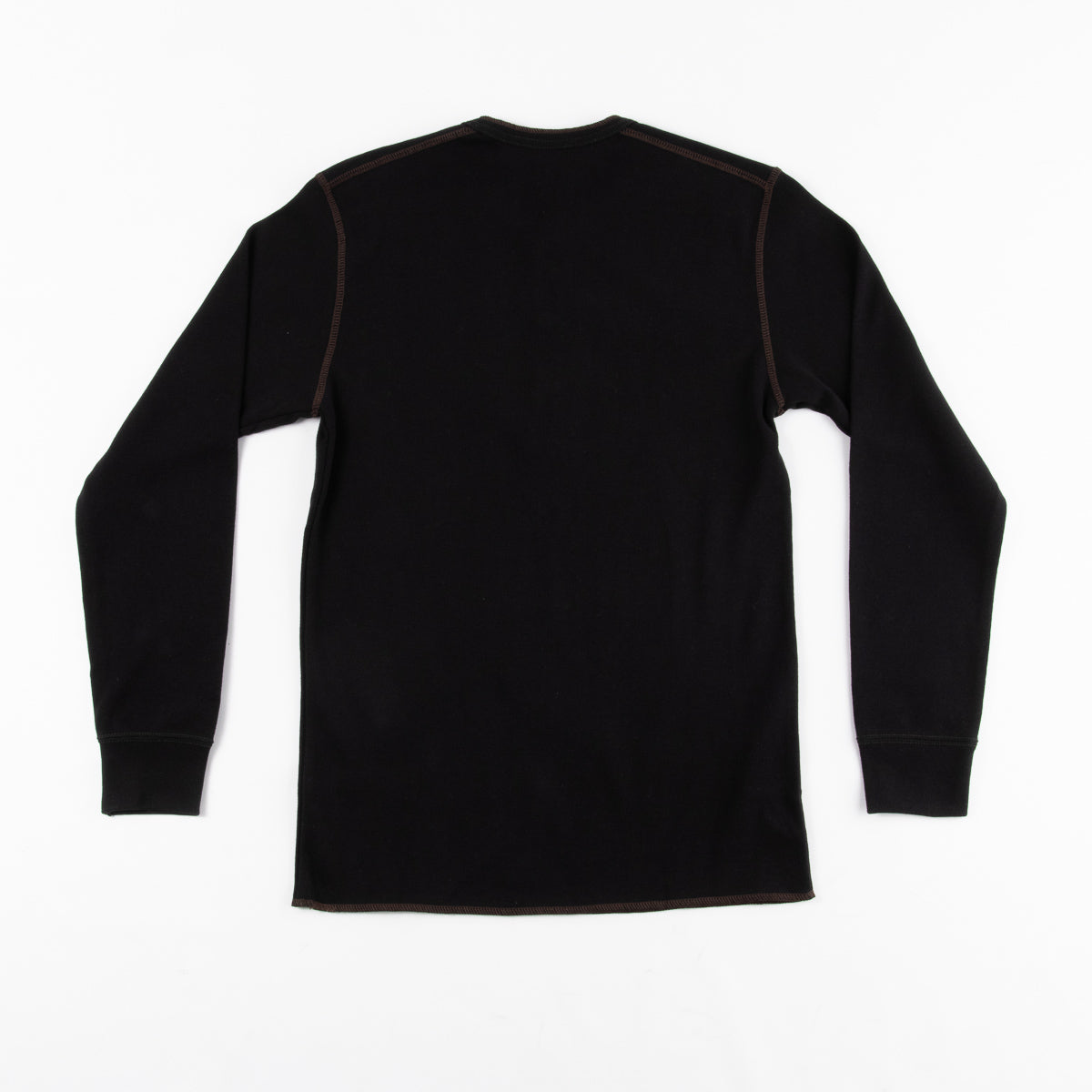 The Real McCoy's Joe McCoy Ball Park Long Sleeve Union Shirt - Black - Standard & Strange