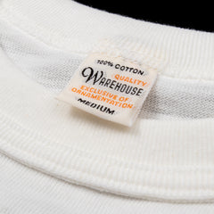 Warehouse Slub Cotton Pocket Tee - Off White - Standard & Strange