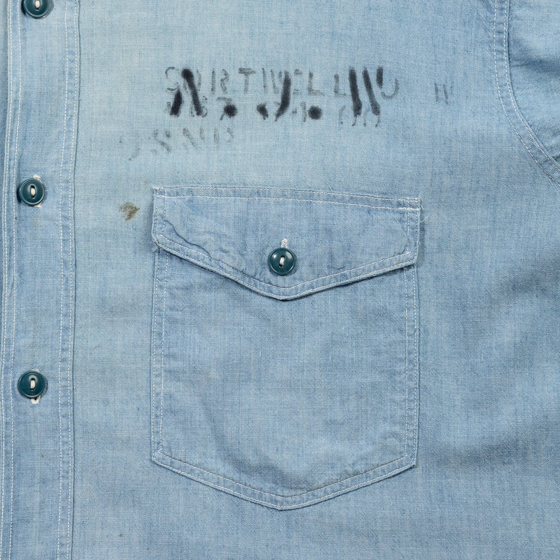 The Definitive Guide to WWII US Navy Chambray  Shirts