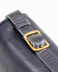 Y'2 Leather Small Mail Bag - Indigo Horse (BG-10-S) - Standard & Strange